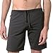 Pillar Men's Yoga Short w/inner liner (Black, Large)