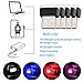 Car USB Atmosphere Light - WENTS 7PCS Car USB Lighting Universal Mini USB LED Wireless Car Interior Lighting Neon Lights for Car (7 colour)