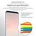 Ringke Screen Protector Compatible with Galaxy S8 Invisible Defender Full Coverage Version Flexible Edge to Edge Wing Coverage Case Friendly HD Clear Film for Galaxy S8