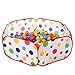 Kids & Toddlers Ball Pit Ball Tent Pop Up Outdoor & Indoor Ball Pool Playpen with Zippered Storage Bag, Great Gift Toys for Children( Balls Not Include )