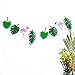 Tinksky Luau Party Supply Hawaii Garland Banner for Birthday Festival Decoration (Green)
