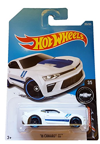 Hot Wheels 2017 Camaro Fifty '16 Camaro SS 265/365, White