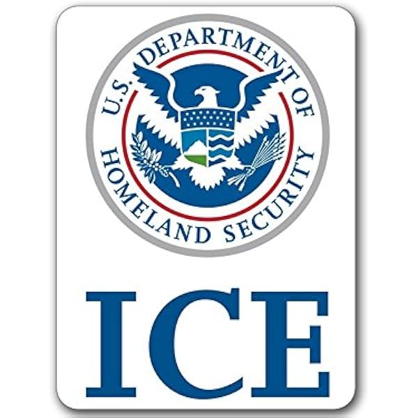 American Vinyl ICE Logo Sticker 