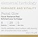 elemental herbology Facial Glow Facial Radiance Peel, 1.7 Fl Oz