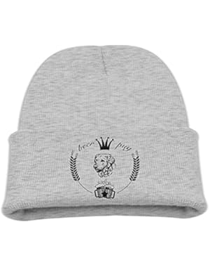 Beer Pug Cartoon Kid Beanie Cute Hats