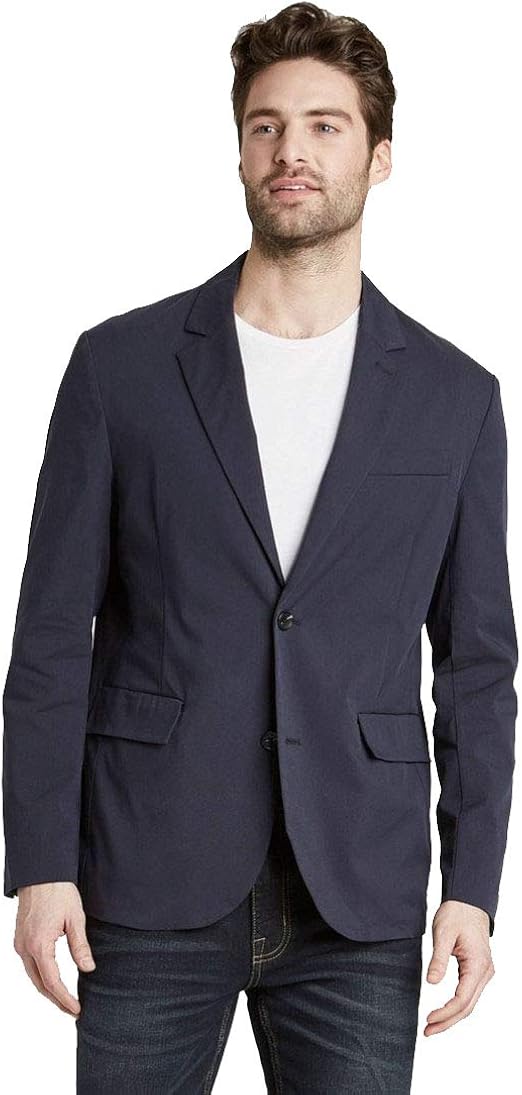 Goodfellow & Co Men's Standard Fit Kenwood Tech Blazer Midnight Blue
