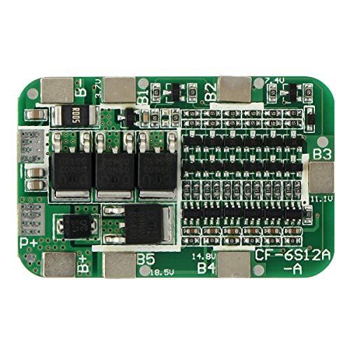 22V 24V 25.2V 6S 15A Li-ion Lithium 18650 Battery Cell BMS Protection PCB Board