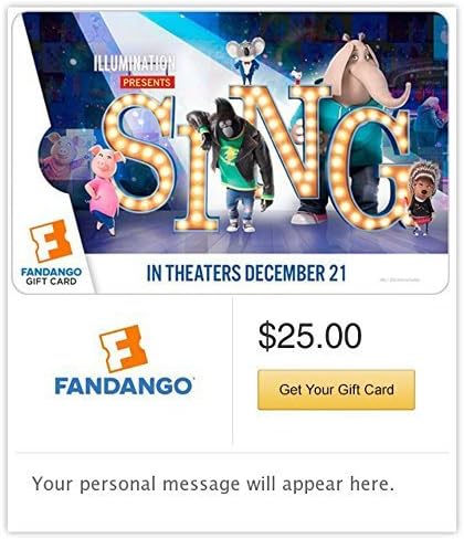 Fandango SING - E-mail Delivery
