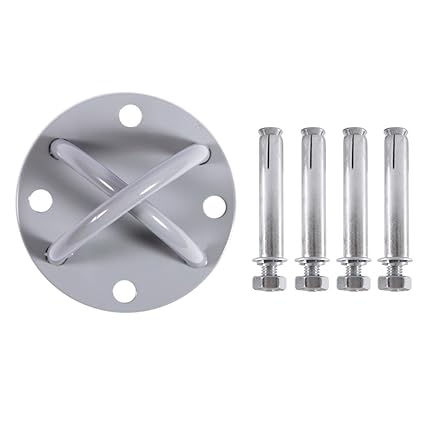 Yardwe Ceiling Mount Bracket Wall Suspension Hooks Mount Anchor Bracket Hook Hammock Hook