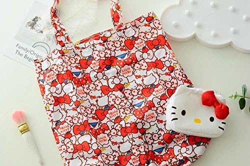 CJB Lovely Sanrio Pompom Purin Foldable Shopping Bag Yellow (US Seller)