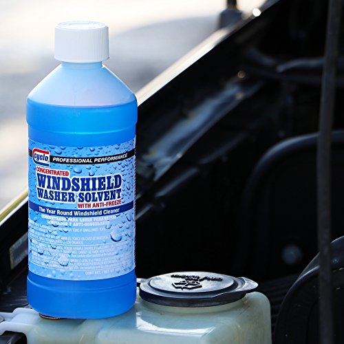 Niteo Cyclo Concentrated Windshield Washer Solvent with Antifreeze, 16 fl oz