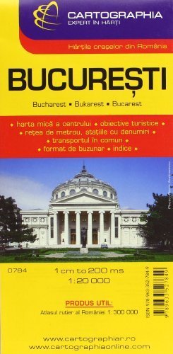 Bucharest city (City Map) by Cartographia (2012-01-01) by (Map)
