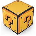Peso de Porta Cubo Interrogação Decoração Criativa Geek cor:Amarelo