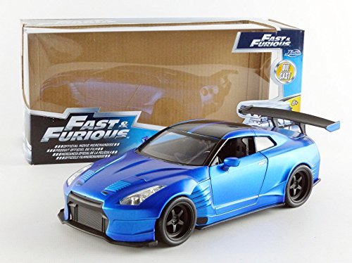 Jada Toys Fast & Furious Diecast '09 Nissan GTR Ben Sopra Vehicle (1:24 Scale)