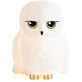 Paladone Harry Potter Hedwig Owl Night Light - Harry Potter Decor - Bedroom Night Light for Kids