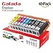 Galada 10 Pack Pgi-270xl Cli-271xl Ink Cartridges with 10 Sheets Photo Paper Compatible to Canon Pixma Mg5720 Mg5721 Mg5722 Mg6820 Mg6821 Mg6822 Mg7720 Ts5020 Ts6020 Ts8020 Ts9020 Printer (270 10pack)