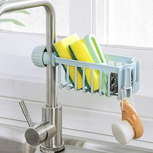 Bathroom Shelves Kitchen Sink Faucet Sponge Soap Holder