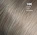 ONC NATURALCOLORS (10C Light Ash Blonde) 4 fl. oz. (120 mL) Heat Activated Healthier Permanent Hair Dye with Certified Organic Ingredients, Ammonia Free, Vegan Friendly, 100% Gray Coverage
