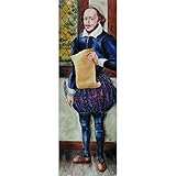 McDonald Publishing MC-H1405 Shakespeare Colossal Character Poster, 17.87