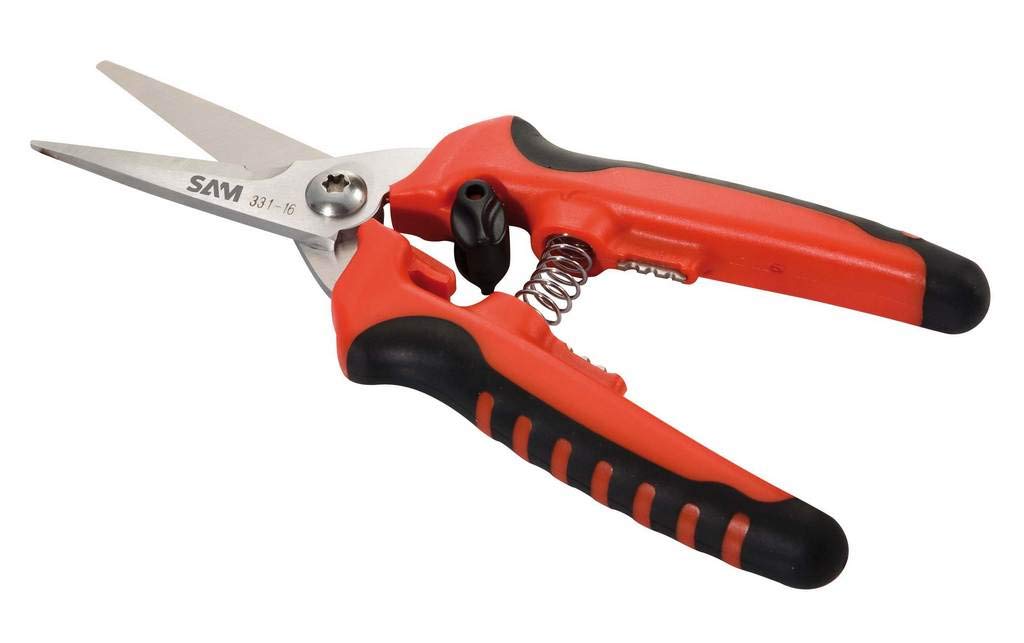 SAM Outillage 331-16 Universal Shears Hand-Operated 165 mm Long High Cutting Power