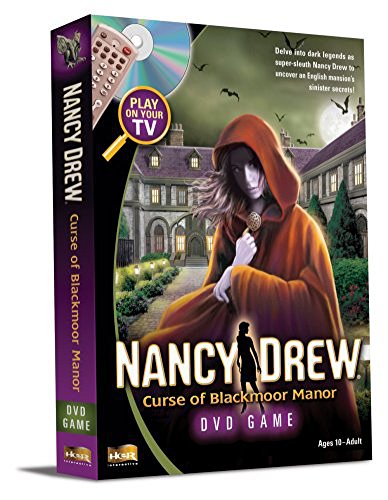 Nancy Drew Curse of Blackmoor Manor DVD Game