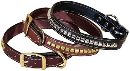 bridle leather dog collars
