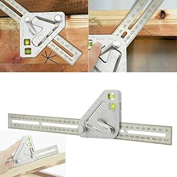 woodworking triangle ruler, kkmoon multifunctional