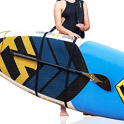 MOTOMY Kayak & Paddle Board Carrying Strap 'SUPMate', Kayak Carry Strap with SturdyBuckle 8000X