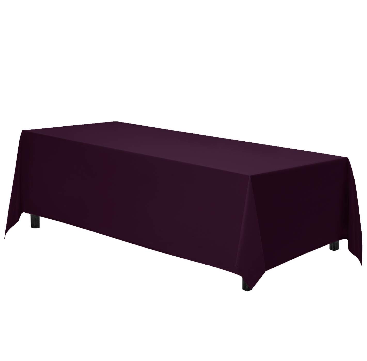 Best purple disposable table cloth