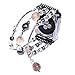 Apple Watch Band , ANGGO Fashion Elastic Stretch iwatch Strap Replacement iWatch Band Faux Pearl Natural Agate Stone Bracelet for Apple Watch Series 3 Series 2 Series 1 All Version (38mm / Gray)