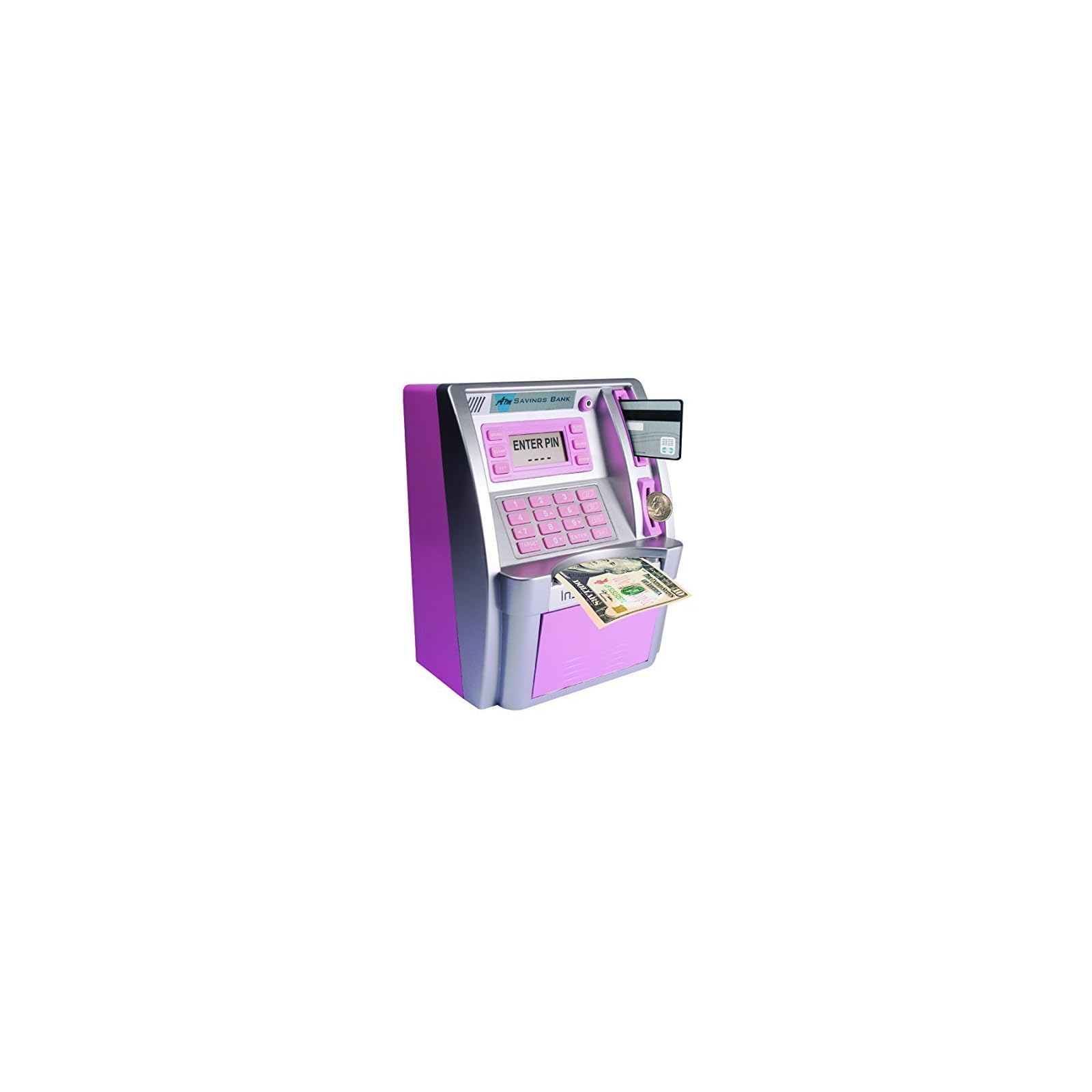 MMP Living ATM Savings Bank Limited Edition Pink Epic Kids Toys