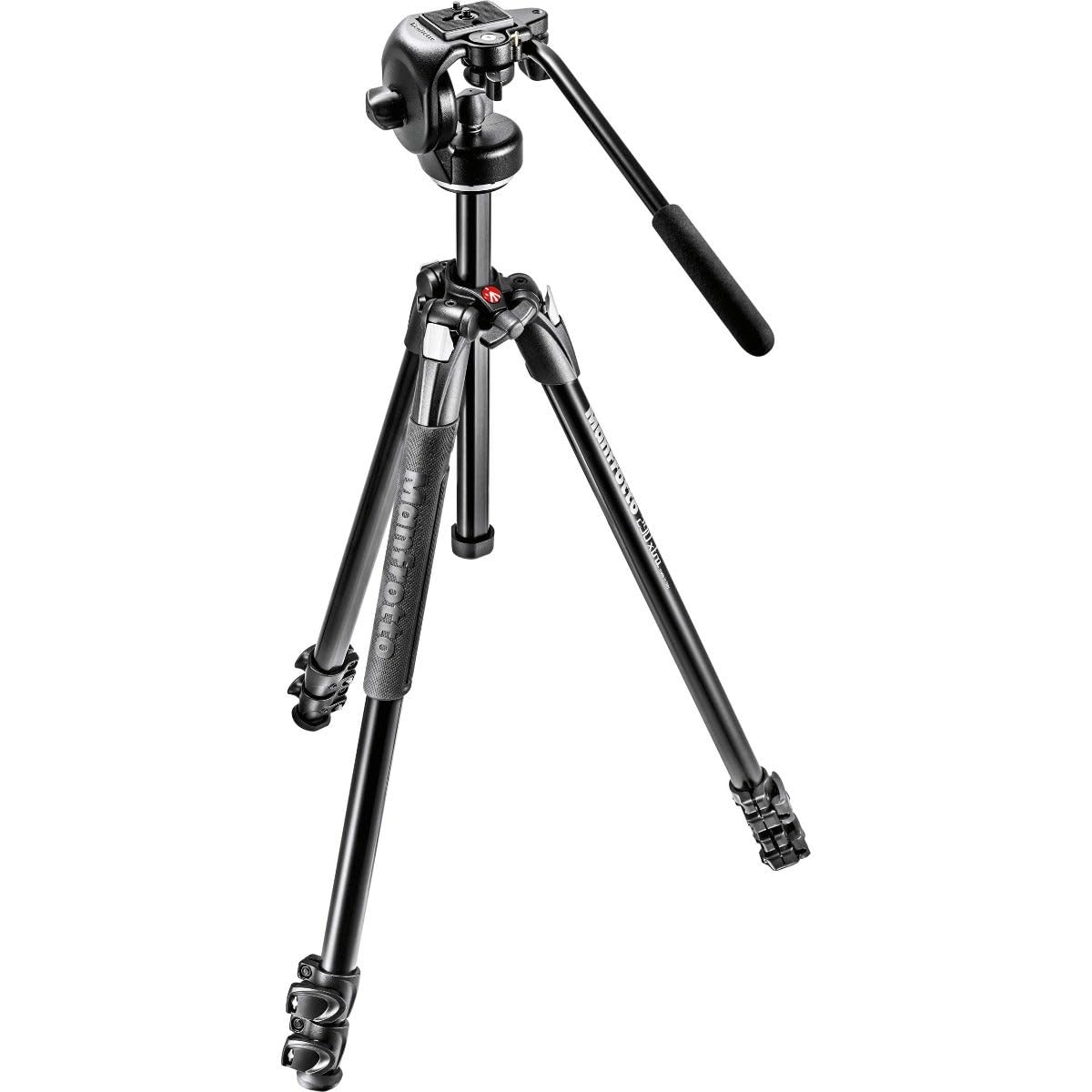 Manfrotto 290 Xtra Aluminium 3 Section Tripod Kit with 2 Way 128RC Fluid Head