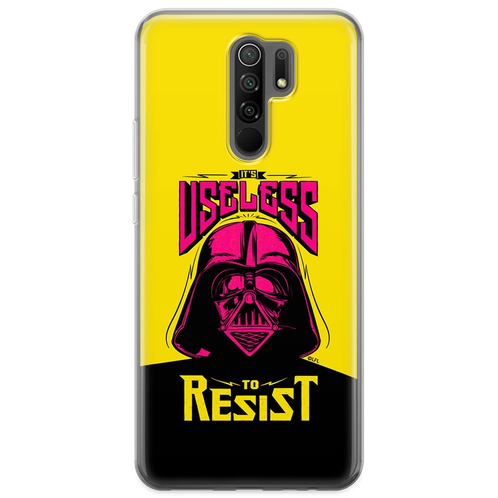 ERT GROUP mobile phone case for Xiaomi REDMI 9 original and officially Licensed Star Wars pattern Darth Vader 024 optimally adapted to the shape of the mobile phone, case made of TPU
