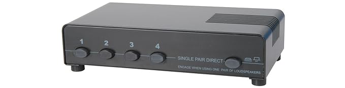 AV: LINK 128.425 140 W 4 Way geschützt Lautsprecher Selector