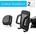 Sun Schnee Cell Phone Holder Windshield Car Mount - Universal Dashboard Cell Phone Cradle for iPhone7, 7Plus, 6, 6Plus, 6s, 5s, 5c, Samsung Galaxy S7 and Other Smartphones Black&Grey