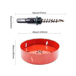 Hole Saw Drill Bit LAIWEI HSS Hole Cutter with