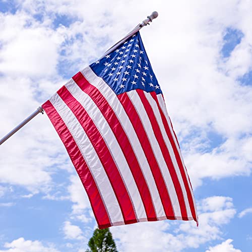 American Flag 3X5 Outdoor Heavy Duty, Embroidered Stars Flag The