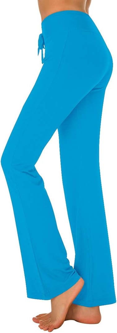 PACBREEZE Women's Bootcut Yoga Pants Comfortable High Waist Drawstring Lounge Pants