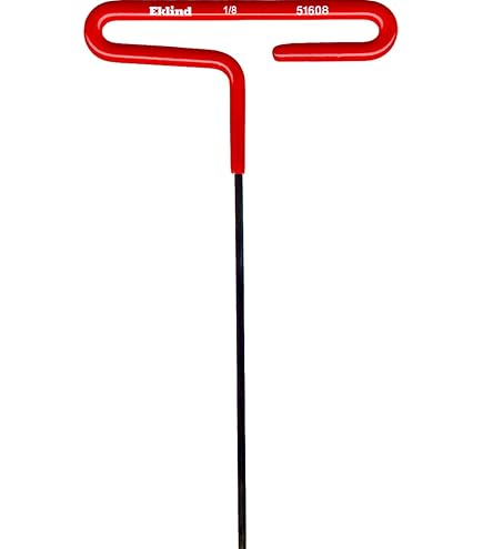 Eklind Tool 51908 1/8 Inch Cushion Grip Hex T-Handle T-Key