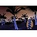 LE® 23ft LED Solar Rope Lights, Waterproof, 50 LEDs, 1.2 V, Blue, Portable, with Light Sensor, Outdoor Rope Lights, Ideal for Christmas, Wedding, Party