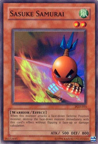 Yu-Gi-Oh! - Sasuke Samurai (PGD-015) - Pharaonic Guardian - 1st Edition - Super Rare