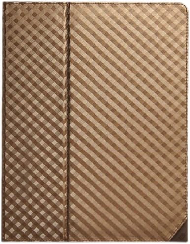 Echo Creative - Lettre X -  iPad Case - (Brown) ELE2B2BN003