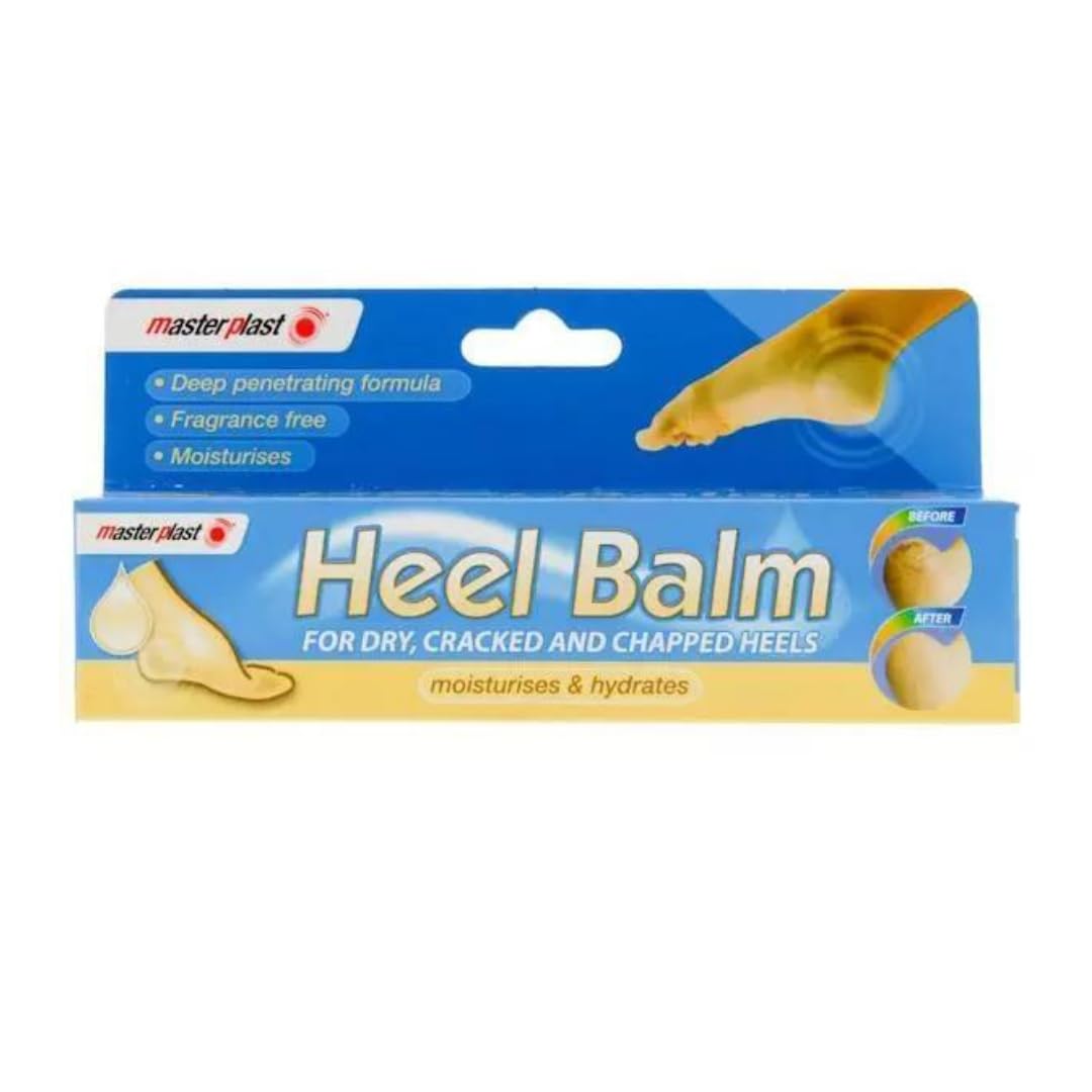 SOTL® Masterplast Heel Balm Soften For Relief Comfort Soothing & Healing Cream Dry Cracked Chapped Heels Moisturise 70g