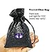 Dice Bag Drawstring Leather DND Dice Pouch Storage Bag for D&D Dices, Coins and Accessories (Mama Dragon-Lavender Eye) Patent Number D893867