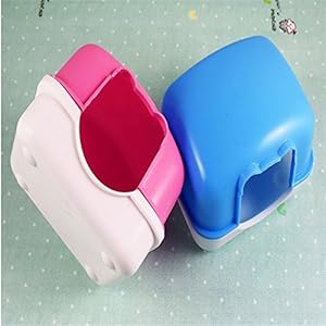 Pet Da.Wa in plastica rigida, motivo: cucciolo di cane con cuccia morse fissabili House