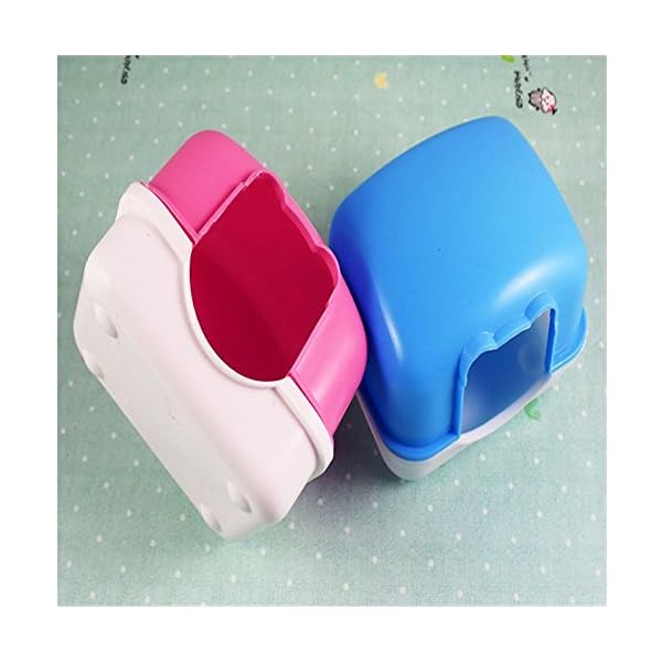 Pet Da.Wa in plastica rigida, motivo: cucciolo di cane con cuccia morse fissabili House