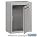 Salsbury Industries Letter Box, Standard, Surface, Aluminum