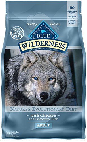 Blue wilderness adult grain free chicken dry dog food 4…