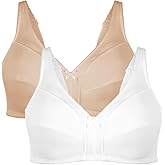 Bestform Womens 5006825 Comfortable Wireless Cotton Bra with Unlined Seamed Cups