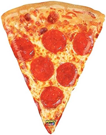 Amazon Com 1 Xl Party Balloon New 34inch Pizza Slice Pepperoni Realistic Party Decor Favors Pizzeria Truck Cart Advertising Health Personal Care